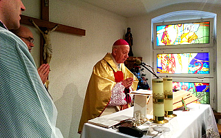 Msza święta w Areszcie Śledczym w Olsztynie